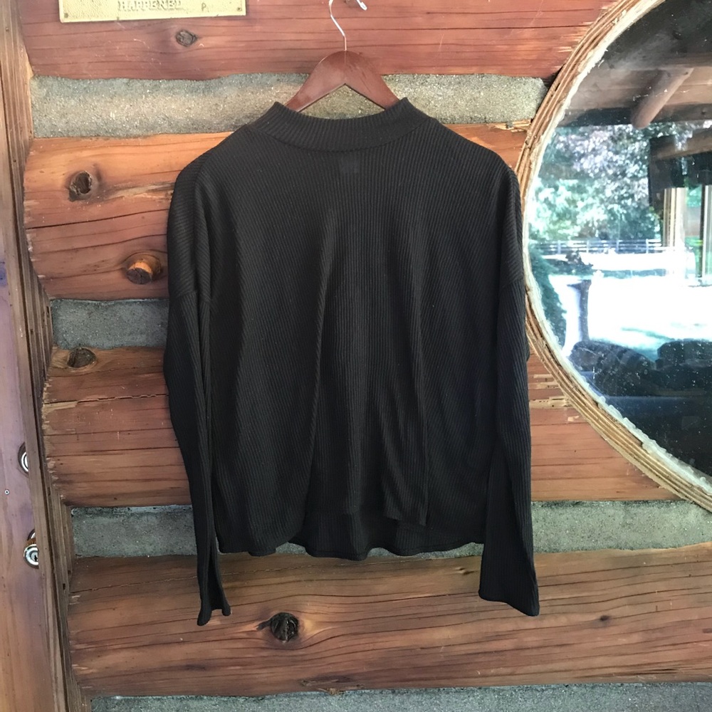 Mock turtleneck